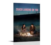 LGQSCWZP Crash Landing on You Classic Famous Movie And Great TV Series Canvas Poster Wall Art Decorative Painting Bedroom Painting Posters 08x12inch(20x30cm) Frame-style