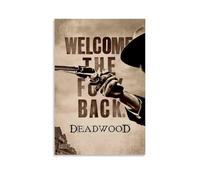 LGQSCWZP Deadwood Classic Famous Movie And Splendid TV Series Canvas Poster Wall Art Decorative Painting Bedroom Painting Posters 08x12inch(20x30cm) Unframe-style