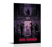 LGQSCWZP Die Hard Classic Famous Movie And Great TV Series Canvas Poster Wall Art Decorative Painting Bedroom Painting Posters 16x24inch(40x60cm) Frame-style