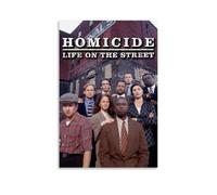 LGQSCWZP Homicide Life on The Street Classic Famous Movie And Splendid TV Series Canvas Poster Wall Art Decorative Painting Bedroom Painting Posters 12x18inch(30x45cm) Unframe-style