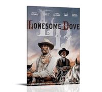 LGQSCWZP Lonesome Dove Classic Famous Movie And Splendid TV Series Canvas Poster Wall Art Decorative Painting Bedroom Painting Posters 12x18inch(30x45cm) Frame-style