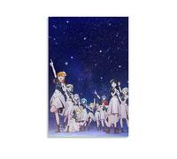 LGQSCWZP Love Live! Superstar!! Great Anime Wonderful Anime Canvas Poster Wall Art Decorative Painting Bedroom Painting Posters 24x36inch(60x90cm) Unframe-style
