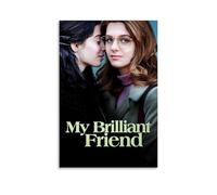 LGQSCWZP My Brilliant Friend Classic Famous Movie And Splendid TV Series Canvas Poster Wall Art Decorative Painting Bedroom Painting Posters 24x36inch(60x90cm) Unframe-style
