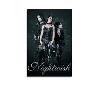 LGQSCWZP Nightwish Popular Band And Amazing Singer Music Album Cover Canvas Poster Wall Art Decorative Painting Bedroom Painting Posters 16x24inch(40x60cm) Unframe-style