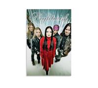 LGQSCWZP Nightwish Popular Band And Amazing Singer Music Album Cover Canvas Poster Wall Art Decorative Painting Bedroom Painting Posters 24x36inch(60x90cm) Unframe-style