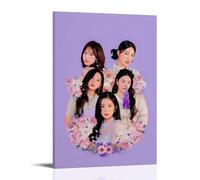 LGQSCWZP Red Velvet Popular Band And Amazing Singer Music Album Cover Canvas Poster Wall Art Decorative Painting Bedroom Painting Posters 08x12inch(20x30cm) Frame-style