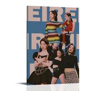 LGQSCWZP Red Velvet Popular Band And Amazing Singer Music Album Cover Canvas Poster Wall Art Decorative Painting Bedroom Painting Posters 16x24inch(40x60cm) Frame-style