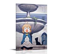 LGQSCWZP Secrets of The Silent Witch Great Anime Wonderful Anime Canvas Poster Wall Art Decorative Painting Bedroom Painting Posters 16x24inch(40x60cm) Frame-style