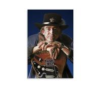 LGQSCWZP Stevie Ray Vaughan Popular Band And Amazing Singer Music Album Cover Canvas Poster Wall Art Decorative Painting Bedroom Painting Posters 24x36inch(60x90cm) Unframe-style