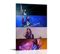 LGQSCWZP Tame Impala Popular Band And Amazing Singer Music Album Cover Canvas Poster Wall Art Decorative Painting Bedroom Painting Posters 16x24inch(40x60cm) Frame-style