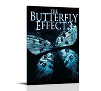 LGQSCWZP The Butterfly Effect Classic Famous Movie And Great TV Series Canvas Poster Wall Art Decorative Painting Bedroom Painting Posters 12x18inch(30x45cm) Frame-style