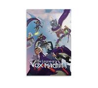 LGQSCWZP The Legend of Vox Machina Great Anime Wonderful Anime Canvas Poster Wall Art Decorative Painting Bedroom Painting Posters 20x30inch(50x75cm) Unframe-style