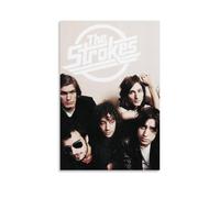 LGQSCWZP The Strokes Popular Band And Amazing Singer Music Album Cover Canvas Poster Wall Art Decorative Painting Bedroom Painting Posters 12x18inch(30x45cm) Unframe-style