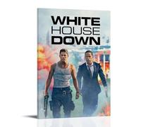 LGQSCWZP White House Down Classic Famous Movie And Great TV Series Canvas Poster Wall Art Decorative Painting Bedroom Painting Posters 16x24inch(40x60cm) Frame-style