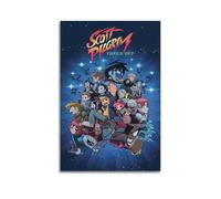 LGSMOUR Scott Pilgrim Takes Off Poster, Movie Character Album, High Aesthetic Value, Living Room And Bedroom Decoration, Waterproof Oil Canvas, No Need for Punching12x18inch(30x45cm) Unframe-style-12