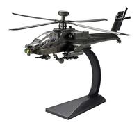 LGSRSNXHTX Apache 1:64 Scale Die-Cast Helicopter Model Airplane with Stand for Adults Attack Helicopter For Military Collect Home Office