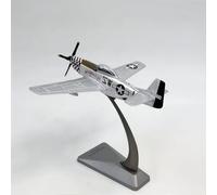 LGSRSNXHTX P51D Mustang Fighter Jet Plane Diecast Airplanes 1/72 Scale Model Aircraft Attack Plane Military Airplane Models Collection Home Office