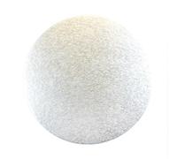 LGT - Cut Edge 1.8mm Silver Cake Decorating Card Boards for Baking, Weddings, Parties, Events in Square or Round (1 x 6 Round Cut Edge Board)