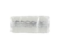 LGT Pink, White or Blue Cake Frills. Cake Baking Decoration. Great for Birthdays, Baby Showers, Gender Reveal Parties, Christenings, Christmas etc. (White Cake Frill)