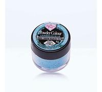 LGT RBD Edible Powder Colour Dust 4g Edible Cake Decorations. Food Colouring. Ideal for Icing, Cakes, Cupcakes, Cookies, Drinks and Chocolate. (Caribbean Blue)