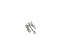 LGuenrot 61x42x23mm 39x28x15.5mm Alloy Anchor for Model Simualtion Ship Good Holding Power Great Stability Naval Anchors(46x33x18mm)