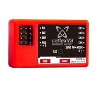 LGvzOCset 1700mm FMS PA-18 J3 Piper Compatible RC Airplane Parts Including Propeller Spinner Cowl Motor Shaft Mount Board Landing Gear For Model Aircraft(Reflex Gyro V2)