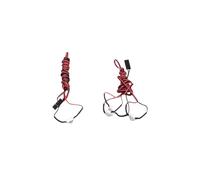 LGvzOCset 1700mm FMS PA-18 J3 Piper Compatible RC Airplane Parts Including Propeller Spinner Cowl Motor Shaft Mount Board Landing Gear For Model Aircraft(LED Light)