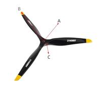 LGvzOCset 1Pc Beech Wood 3 Propeller CW 11 12 13 14 15 16 17 18 Inch Compatible With RC Model Electric Airplane Parts(15x10)