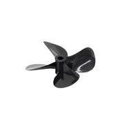 LGvzOCset 1pc Rc Boat Propeller Thrust 4 Propeller Positive & Reverse Paddel Compatible With Rc Bait Boat Trawl Boat DIY Ship Parts(D55mm Reverse)