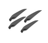 LGvzOCset 4PCS HY Electric Model Glider Folding Paddle 7-11inch Black Folding Propeller Compatible With RC Airplane Parts And DIY Aircraft Models(2 pairs 10X8)