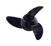 LGvzOCset Black Plastic Boat Outboard Propeller 3 Compatible With Marine Vessel Models Electric Trolling Motor 55lb 62lb 86lb Thrust