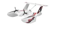 LGvzOCset EPP Foam RC Airplane 2.4G 3CH Remote Control Aircraft With Glider Function Water Land Flying Toy Gift Compatible With Standard Transmitters For Youth(WHITE)