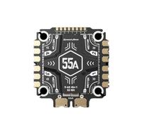 LGvzOCset F405 V5 OX32 55A 30x30 Model Aircraft Flight Controller And ESC Stack Compatible With Drone Models Quadcopter Models UAV Models(OX32 55A ESC)