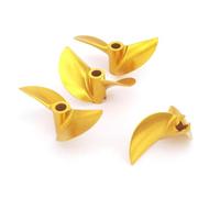 LGvzOCset RC Boat Propeller Aluminum 4. 76mm 3/16" P1. 6 40-45mm CW CCW Compatible With RC Racing Boat Hydroplane Catamaran CNC Propeller For Remote Control Speed Boats(1PC 43mm RH)