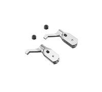 LGvzOCset YUXIANG F120 RC Helicopter Replacement Parts Frame Motor ESC Charger Tail Canopy Servo Engine Propeller Receiver Linkage Shaft Compatible With RC Helicopter Models(Metal F120-001)