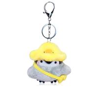 LGWJHCY Plush Penguin Duck Hat Keychain and Keyring Bag Pendant