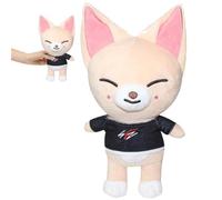 LGWJHCY Stray Fox Cute Plush Doll, Soft Plush Toy, Stuffed Animal Doll, Stray Fox Decoration Figure Plush Gift for Kids Girls Boys Friends Birthday Party.
