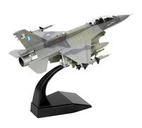 LGYGMD 1/72 Scale F-16D Block Multirole Fighter Airplane Pre-Build Model Kits Finished Diecast Aircraft Metal Fighter Jet Model Display Collection or Gift (F-16D-Greece)