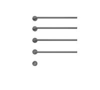 LGYGMD 4 barFast HeatingStainless Steel Constant Temperature Control Heated Drying RackHeated Towel Racks for Bathroom Wall Mounted