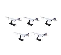 LGYGMD 5X 1/200 Concorde Supersonic Passenger Aircraft Air France Airways Model for Static Display Collection
