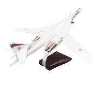 LGYGMD Airplane Model TU-160 37CM 1/144 Scale White Swan Swept Wing Aircraft Airplane Resin Plastic Replica Model Toy For Collection