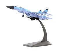 LGYGMD Diecast Model Plane 1/144 Chinese Air Force SU-35 Super Flanker Fighter SU35 Finished Military Aircraft Model Collection Collective For Display Collection and Gifts
