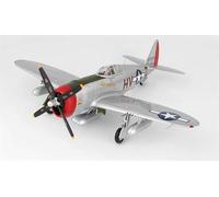 LGYGMD for HOBBY MASTER P-47D 42-26044 ?Silver Lady? HV-Z of the 61st FS/56th FG Boxted England 1944 1/48 DIECAST Aircraft Pre-built Model
