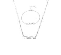 LGYGMD jewellery 925 for women A necklace in the shape of letter pendant, luxury wedding set, birthday jewelry