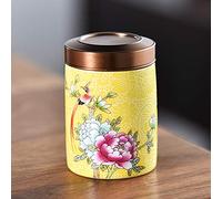 LGYGMD Keepsake urns for Ashes Colorful Enamel Ceramic Urn, Sealed Against Moisture Hand-Painted Ceramic Altar with Screw Cap Cremation Urn for Ashes 10/29 (Color : 4) (4)