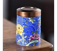LGYGMD Keepsake urns for Ashes Colorful Enamel Ceramic Urn, Sealed Against Moisture Hand-Painted Ceramic Altar with Screw Cap Cremation Urn for Ashes 10/29 (Color : 4) (1)