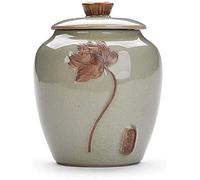 LGYGMD Keepsake Urns for Ashes Cremation Urns Handmade Ceramics, Fits A Small Amount of Cremated Remains (Color : 1) (2)