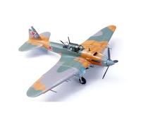 LGYGMD Military Fighter Die Cast Model, 1/72 Scale Soviet IL2 Sturmovik Attack, Adult Toys And Decorations, 6.3 x 7.9Inchs
