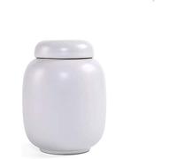 LGYGMD Urns for Ashes for Dogs Ceramics Memorial Urn - A Beautiful Humble and Comforting Quality Sharing Urn for Your Loved Ones Remains 11/9 (Color : B) (B)
