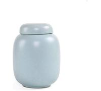LGYGMD Urns for Ashes for Dogs Ceramics Memorial Urn - A Beautiful Humble and Comforting Quality Sharing Urn for Your Loved Ones Remains 11/9 (Color : B) (A)